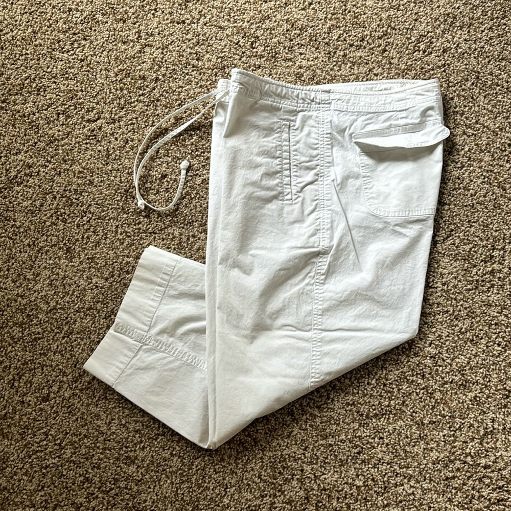 Talbots Petites Stretch Women’s 10 White Clam Diggers